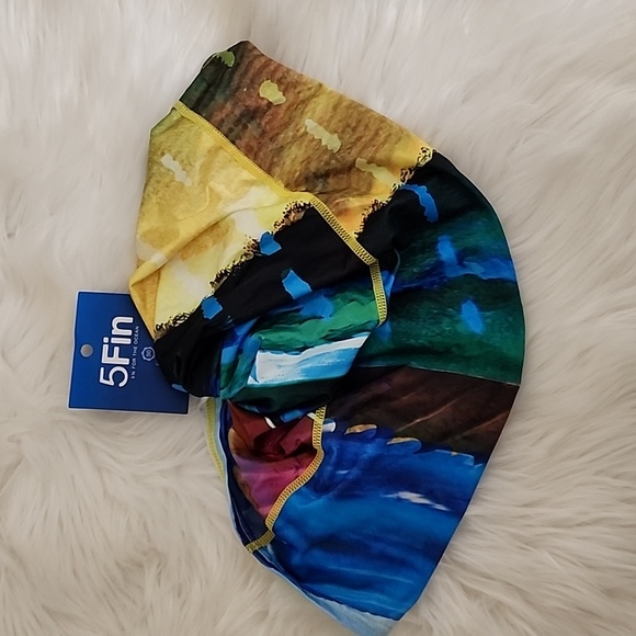 5 Fin Sun Scarf Blue Marlin - Picture 6 of 6